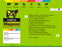 Tablet Screenshot of fattoriamagnoni.it